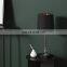New arrival high quality bedside decoration metal reading lamps elegant black cotton table lamp