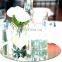 Home Decoration MDF Decorative Mirror Candle Plate