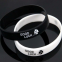 Color Segmented Silicone WristBand