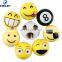 Cars Smile Happy Face expression Ball Shape wheel Tyre Tire Valve Stems Caps Valve Cover