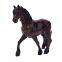 Chinese Factory Direct PVC Soft Vinyl Safe Animal Toys Customs Plastic Animal Figure Toys Friesian Horse