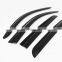 Chrome door visor side window deflector shade sun rain shield silver strips guard for Toyota Hilux vogo