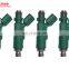 4pcs OEM Fuel Injector Nozzle 23209-21020 23250-21020 2325021020 For Prius Echo Scion xA xB 2001-2009 12 Holes