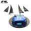 Carbon Fiber Front Bumper Fins Splitters for Audi A3 Sline S3 2014-2016