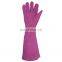 HANDLANDY Gauntlet garden gloves work gardening gloves for women