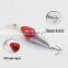 Best sale  high quality 10cm/15g plastic sea fishing lures/crank bait fishing lure with 3D eyes
