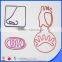 Head shape paper clip custom organ metal clip                        
                                                                                Supplier's Choice