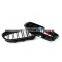 For BMW Sedan F10 F18 M5 M Glossy Black Front Kidney double slat line Grille 5 Series 520i 535i 550i 2010-2017 Come with M5