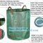 Reusable Gardening Bag with Lid Pop Up Bag, Pop Up Garden Bags for Leaf, Garden Bags, Reusable Heavy Duty Gardening Bag