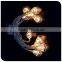 10LED Christmas lighting with bells