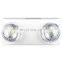 High Brightness Plastic Emergency Light Double Headlight Emergency Light