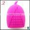 2016 New Design Silicone Makeup Brush Cleaner,Beautiful Cob Shape Brush Egg