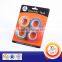 green/yellow line fire resistant pvc electric tape