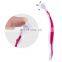 Triple Blades Disposable Razor For Women Stainless Steel Blades Rubber Handle Safety Razor Ladies Bikini Razor CM3-01P