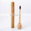 Eco-friendly natural bamboo tubes packaging, bamboo toothbrush holder, bambpp toothbrush case