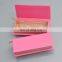 Magnetic Pink Packaging Box For 3d 5d Mink Eyelashes False Eyelashes Lash Paper Box