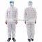 Wholesale Disposable Coverall Isolation Coverall Suit PP Microporous Coverall Work wear with Hood