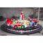 Zhongshan, Guangdong Small and medium-sized machinery venue entertainment equipment rotary lift small car 8-seat racing team set sail swing machine