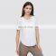 Summer New Lightweight Breathable Mesh Gym Shirt Ladies Casual Sports Workout Running Fitness Yoga Wear T Shirt For Women