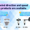 Ultrasonic wind speed and wind direction anemometer