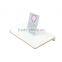 White Acrylic Card Display Stand