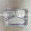 Healthy 3-compartment microwave aluminum food container