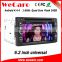 Wecaro 6.2" WC-2U6008 Android 4.4.4 car dvd player touch screen gps car navigation system WIFI 3G mirror link