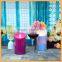 coloured led pillar candles with remote control medium
