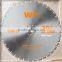 Diamond wall saw blade for reinforced cocnrete, Diamond position, Arix, diamond array, Diamond aligned
