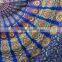 Beautiful peacock Mandala Hot selling tapestries wall decor boho Yoga mat