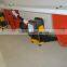 round axle underslung suspension for lowboy low bed semi trailer