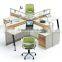 Modern Open commercial furniture Popular company staff table office workstation with steel legs ( SZ-WS377)