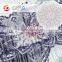 Bulk 100% poly beautiful pattern print brisk lace fabric for dress