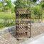 outdoor wooden planter holder