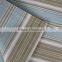 100% cotton luxury fashion yarn dyed print stripe cheap table cloth