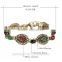New gold chain jewelry colorful with gold plated bracelet jewellery A0053