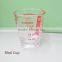 PS 30ml plastic mini beer mug shot glass