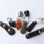 Brown Black Quality OEM Leather PU PVC Zipper Pull