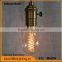 vintage edison bulbs industrial pendant light with brass lamp holder