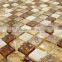 white stone mosaic tiles, coloured glass mosaic tiles, mosaic tiles mixed for covering wall well decoration