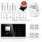 Kerui GSM PSTN wireless wifi gsm security anti-burglar home alarm system