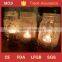 DIY marvelous decorative mason jar candle holders