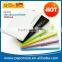Newest slim business name card li-polymer shenzhen power bank 2200mAh for promotional gifts