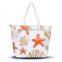 Shell Printed Casual Women Shoulder Bag Printing Bag Canvas Beach Bag