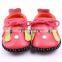 dog pattern cheap comforatble baby walking shoes /soft PU baby shoes