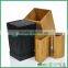 Fuboo bamboo new moden high quality bamboo Kapoosh Dice Knife Block