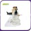 Promotional polyresin wedding gift away couple statues