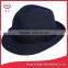 Small Jazz Fedora White Hat with Black Band