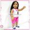 Customize 18 inch American Fashion Girl Dolls Vinyl Dolls with Wigs