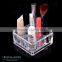 Square Cosmetic Organizer Lipstick Holder Organizer Makeup Brush Holder Storage Organizer